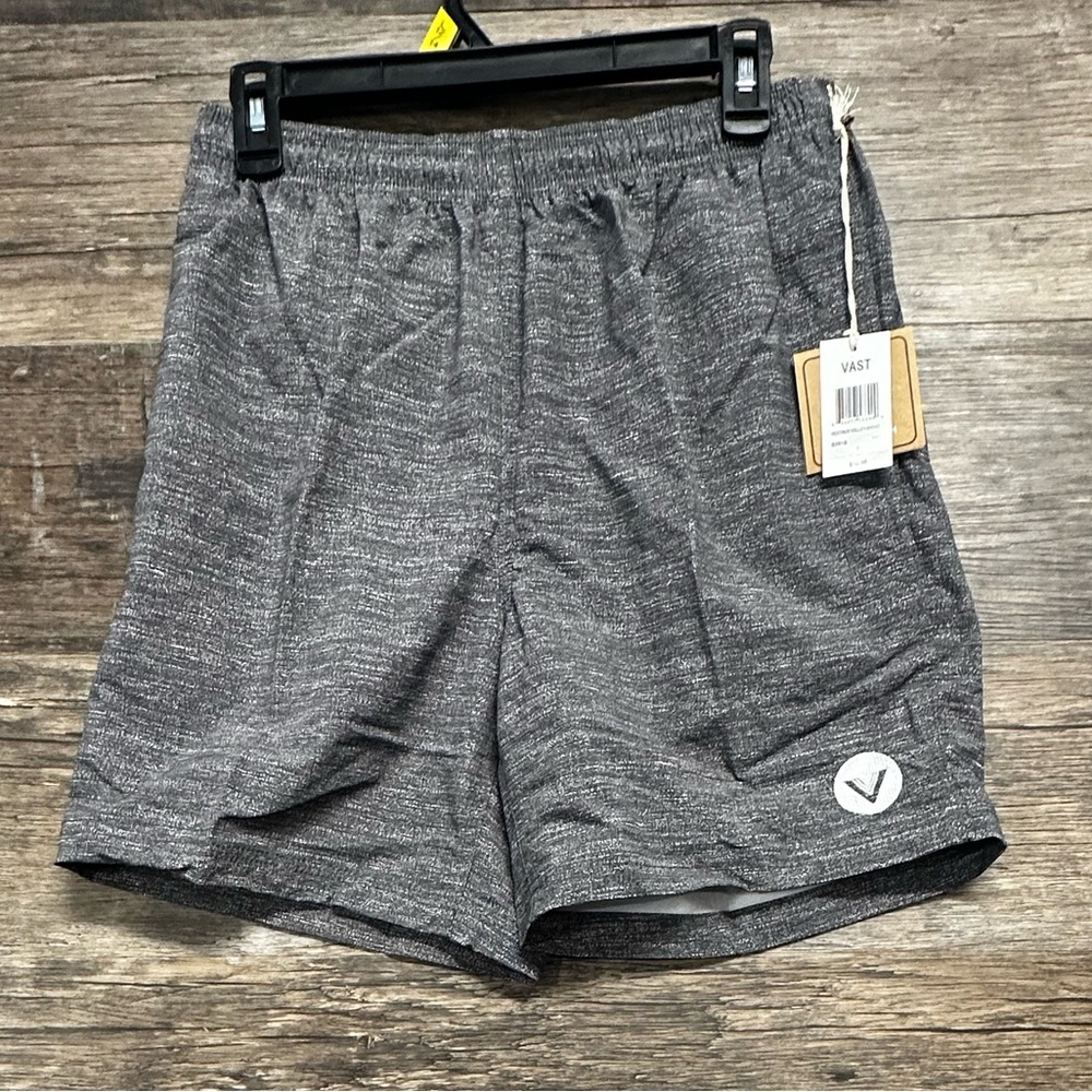 Vast Life Men's Athletic Shorts in Gray